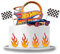 Ctxtqtdt 8 Stück Hot Whels Tortendeko Jungen, Hot Whels Kuchen Deko Kindergeburtstag, Cake Topper Set, Happy Birthday Topper für Kinder Geburtstag Party Kuchen Dekoration Supplies (A)