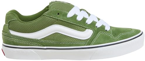 Vans Caldrone, Zapatillas Hombre, Suede Mesh Twist of Lime 42.5 EU