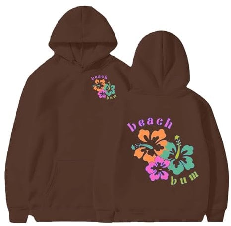 QINQNC Long Hoodies For Women Uk Plus Size Body Blanket Women Boat Sun Lake Days Print Hoodies Boat Sun Lake Days Sweatshirt Boat Sun Lake Days Shirt Oversized Wearable Blanket Hoodie (Brown, XXXXL)