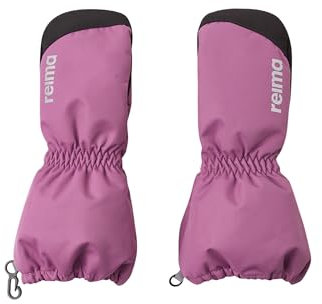 Reima Ensin wasserdichte Handschuhe für Kinder und Babys, Fäustlinge mit verstärkter Handinnenfläche, warm gefüttert, ideal als Skihandschuhe Red Violet