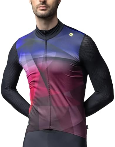 Alé Cycling Men's R.ev1 Quick Long Sleeve Long Sleeve Jersey (Pack of 1)