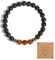 EmDryze Valentinstag Armband für Männer - 8mm Perlenarmband als Geschenk für Freund oder Papa