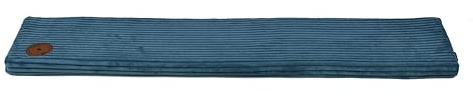 Prime Cat Window Lounger for Cats, Windowsill with a Non-Slip Backing, Cat Bed Windowsill, 50 cm x 20 cm, Made in European Union (Petrol Blue, 100 x 20 x 3 cm)