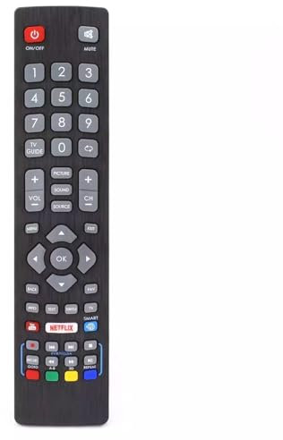 XINFUTE Original BLF/RMC/0008 passend für Blaupunkt Full HD LED 3D Smart TV-Fernbedienung