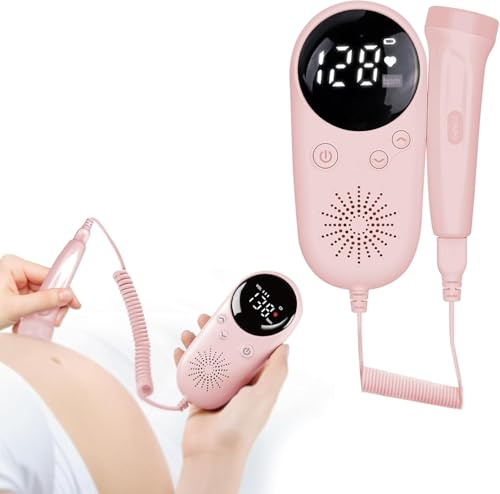 Portable Compact Sound Recording Companion, Care and Love in Your Hands, LED High Definition Window (Pink)