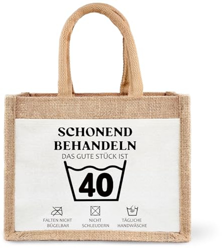 Geschenke zum 30./40./50./60./70. Geburtstag für Frauen, lustige Jutebeutel-Geschenke zum 30./40./50./60./70. Geburtstag für Frauen, Männer, Frauen, Geburtstagsgeschenke für Mutter, Frauen, Freunde