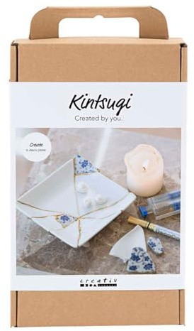 Creativ Company Hobbyset Kintsugi Schale kreatives Spielzeug Keramik