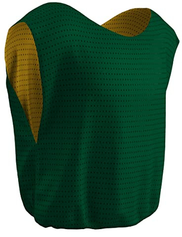 Champro Reversible Vest (Forest Green/Gold, Intermediate)