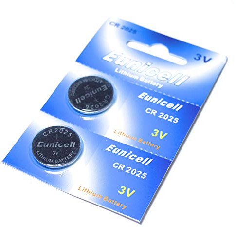 Eunicell CR2025 Car Key Batteries