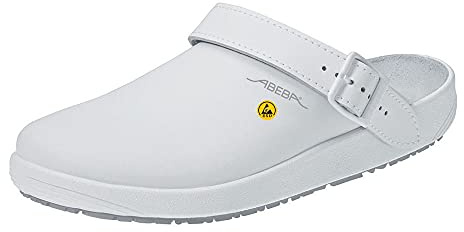 Abeba , Herren Sicherheitsschuhe weiß weiß 43