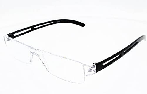 I Need You Lesebrille Joy - Dioptrien: +4,00 Kristall-Schwarz