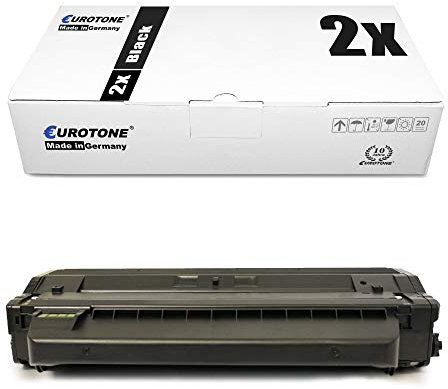 2X Müller Printware Toner für Samsung SCX 4600 4623 FW F FN ersetzt MLT-D1052L Schwarz Black