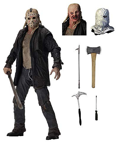 Neka Friday the 13th 2009 Remake Version Jason Voorhees Ultimate 7-inch Action Figure, NECA 2019 FRIDAY THE 13TH 2009 ULTIMATE JASON VOORHEES Horror Movie Goods