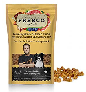 Fresco Hundefutter Hühnchen mit Süßkartoffeln, Karotten und Kürbis, 150 g