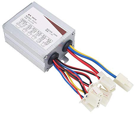 Alomejor Brushed Controller 24V Elektromotor Motor Roller Batterie Anschlussklemme 500W Bürstenmotor Steuerkasten