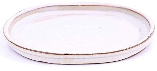 Bonsai - Untersetzer oval 17 x 13 cm, Creme 54341