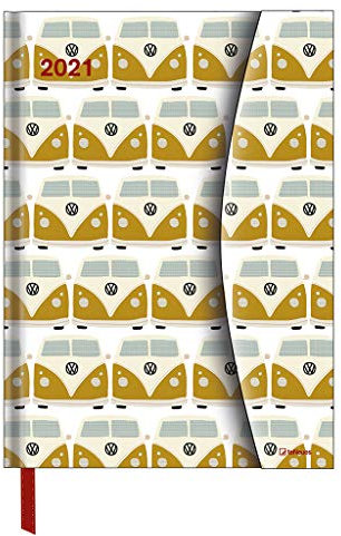 Bulli 2021 - Diary - Buchkalender - Taschenkalender - 16x22: Magneto Diary