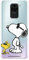 Funda para Xiaomi Redmi Note 9 Oficial de Snoopy Woodstock y Snoopy Posado para Proteger tu móvil. Carcasa para Xiaomi de Silicona Flexible con Licencia Oficial de Peanuts.