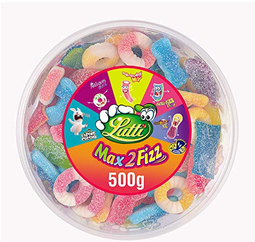 Lutti Max 2 Fizz 500g