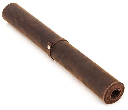 Contacts Echtes Leder Laptop Schreibtisch 40X60 cm Pads & Blotters Mauspad Tischmatte Kaffee (S)