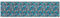REDS Alfombra PRINTY - Alfombra de habitacion Antideslizante para Entrada, Cocina, Dormitorio, baño - Lavable en Lavadora - 50x200 cm
