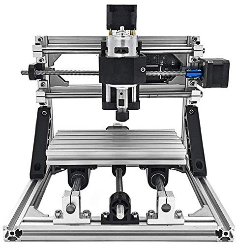 CNC 1610 CNC-Router-Kit 3-Achsen-CNC-Router-Maschinen-Gröfer-Steuerung mit ER11 für Kunststoff-Acryl-PCB-PVC-Holzschnitzerei DIY-Ideen (XYZ Arbeitsbereich 160x100x40mm)