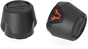 SW-Motech Sturzpad-Kit für Hinterachse - Schwarz. KTM 790/890 Duke (18-), 790 Adv/R (19-).