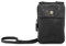 Cas8 Handytasche zum Umhängen Lilly, Smartphonetasche aus Leder mit RFID-Schutz und 6 Kartenfächer, Verstellbarer & Abnehmbarer Gurt, passend für Handys bis 8,5x15x1,3cm, Graphite