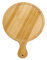 Piatti Pizza Tavola di pizza in legno rotonda con la mano pizza da forno vassoio pizza pietra tagliere piatto pizza pan torta strumenti di bakeware per la cucina Piatti Per Pizza (Color : 12inch)