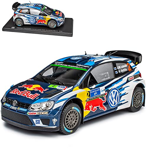 IXO Volkwagen Polo R WRC Rallye Mexiko Latvala 2016 mit Sockel 1/24 Modellcarsonline Modell Auto Modellcarsonline Modell Auto