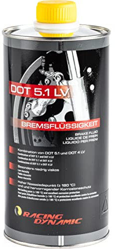 Racing Dynamic Bremsflüssigkeit DOT 5.1 LV Glykol – Hygroskopisch – PKW/LKW/Motorrad