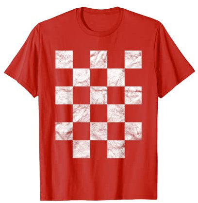 Kroatien Hrvatska Trikot Nationalflagge rot-weiß Kockasti T-Shirt