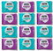 Keto Collective Keto Cookies I 1.5g Net Carbs I 30g x 12 I Keto Snacks I Low Sugar I Made with Real Butter I High Fibre I Low Carb Snacks, Gluten Free Cookies (Mixed)