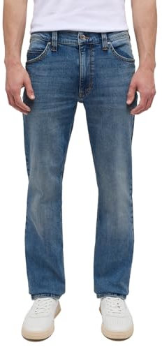 MUSTANG Style Trampoline Droit Jeans Homme, Bleu Moyen 583, 42W / 30L
