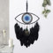 SYSUII Traumfänger des bösen Blicks Feder Traumfänger Handgemachter Dreamcatcher Wandbehang Dekoration Ornament Weihnachts Segen Festival Geschenk Maiden Zimmer Schlafzimmer Romantische Dekoration