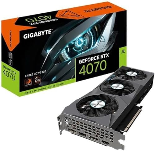 GIGABYTE GeForce RTX 4070 Eagle OC V2 (12GB GDDR6X/PCI Express 4.0/2505MHz/21000MHz)