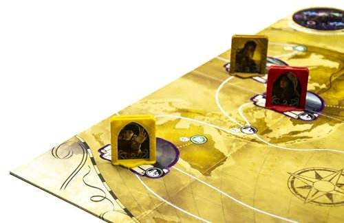 BoardGameSet | Ermittler Steht für Eldritch Horror Brettspiel | Brettspiel-Upgrade, Schwarz