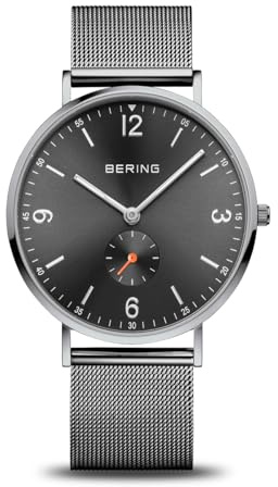 BERING Herren Uhr Quarz Movement - Classic Collection mit Edelstahl und Saphirglas 14040-377 - 3 ATM