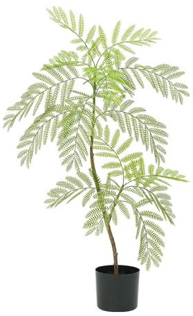 Nordic Artificial Plants Artificial Jacaranda Mimosifolia Tree Tall Fake Plants Artificial Umbrella Plants For Indoor Fake Trees For Office Home Living Room(110cm/3.6FT)