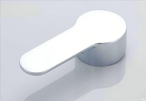 CYILIUEN lega di Zinco Rubinetto Maniglia di Ricambio Cromato Bacino Rubinetto Maniglia per Miscelatore Monocomando con Cartuccia 35mm