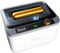 Hogance Ultraschallreinigungsgerät Ultraschallreiniger 900ML/75W, 45kHz Digitaler Ultraschallgerät mit 6 Zeitmodi für Schmuck Brillen Uhren Zahnschutz, Einzigartiger Degas-Modi, Weiß+Schwarz+Gold