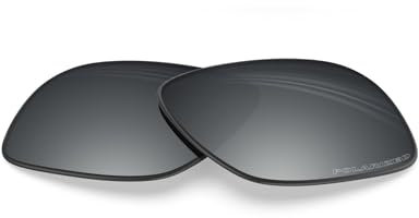 BlazerBuck Polarisierte Ersatzgläser für RayBan RB4413M 57 mm Sonnenbrille, Silber, Chrom, polarisiert, 0