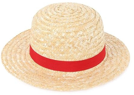 Partilandia | Straw Hat with Red Band (One Size)
