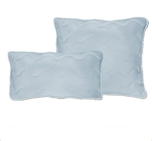 Waidmeister Kühlendes Kopfkissen 40x80 und 80x80 cm, Qualitäts-Stepp-Kissen, atmungsaktives Allergiker Kissen, Winter- und Sommer-Seite, Made in Germany (1, 40x80 cm)
