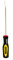Stanley 60-005 Standard Fluted Cabinet Slotted Tip Screwdriver, 3/16 Inch X 6 Inch