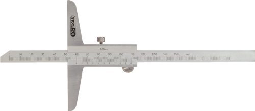 KS Tools 300.0571 Tiefenmessschieber, 0-150mm, Farbe