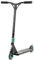 STAR SCOOTER Original Performance Freestyle Jump Pro Sport Alu Kickscooter Stuntscooter mit HIC Kompression in sehr stabiler Leichtbauweise für Kinder ab ca. 7 - 8 Jahre | 110mm Semi Professional Edition | Schwarz (matt) & Grün