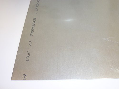 B&T Metall Tôle zinc titane pour toiture ZnCuTi - Épaisseur : 0,70 mm - Conforme à la norme EN 988