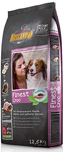Belcando Finest Croc [12,5 kg] Hundefutter | Trockenfutter für kleine & mittlere Hunde | Alleinfuttermittel für ausgewachsene Hunde ab 1 Jahr