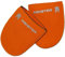 Meister 2.5 mm Thermal Neoprene Toe Warmer Booties for Cycling, Running, Hiking & Ice Baths (Pair) - Orange